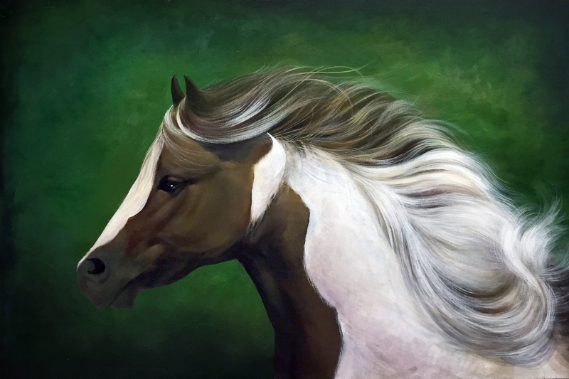 Mare – Original Animal Painting by Master Alijan Alijanpour